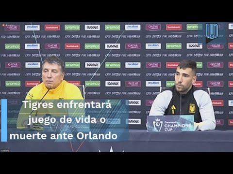 Rober D. Siboldi y Fernando Gorriarán I Previa Tigres vs. Orlando I Concachampions I Conferencia