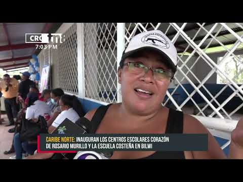 Dos escuelas más se suman a las rehabilitadas en Bilwi - Nicaragua
