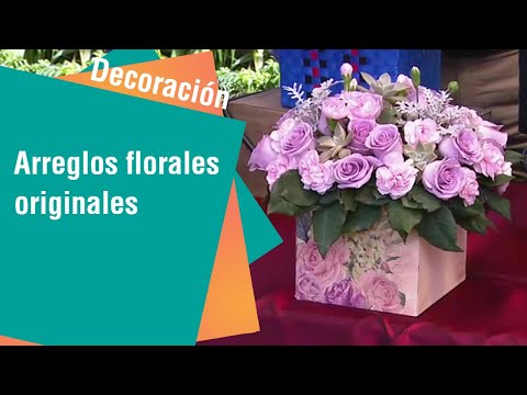 ¿Cómo hacer arreglos florales a partir de desechos | Decoración
