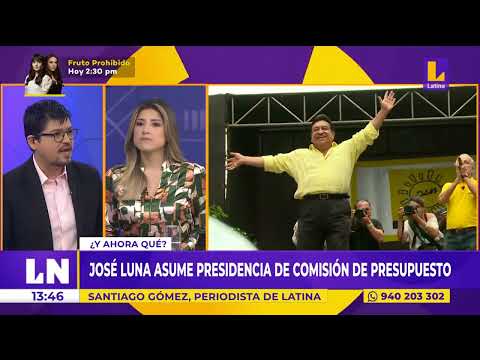 #EsNoticiaAhora  Jose Luna Galvez asume presidencia de comisión de presupuesto