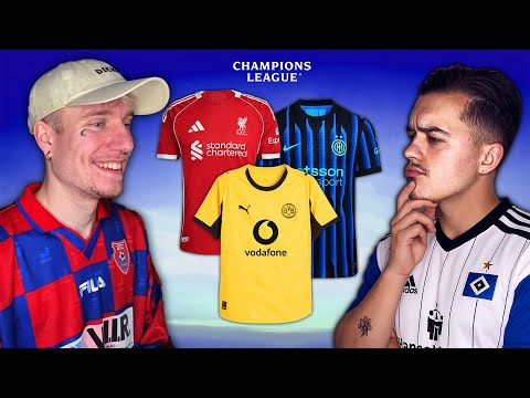 Wir RANKEN die Heimtrikots der CHAMPIONS LEAGUE 🏆💥 mit Denny