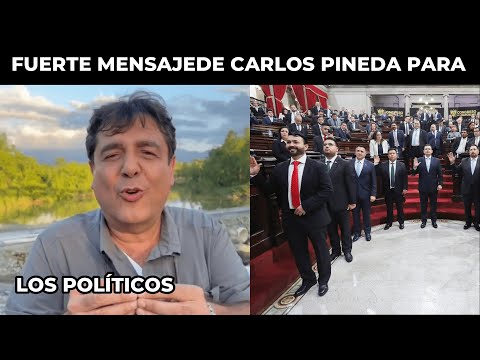 CARLOS PINEDA ARREMETE CONTRA LOS POLÍTICOS PORQUE NO TRABAJAN | GUATEMALA