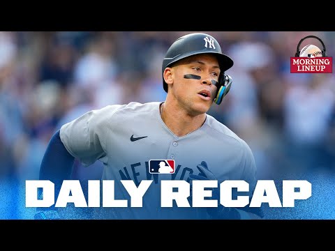 Aaron Judge goes yard, Roman Anthonys big game! | Morning Lineup (MLB Daily Recap)