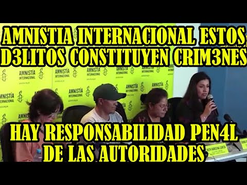 AMNISTIA INTERNACIONAL DENUNCIA QUE GOBIERNO ESTA CRIMINALIZ4NDO LAS PROTESTAS EN EL PERÚ