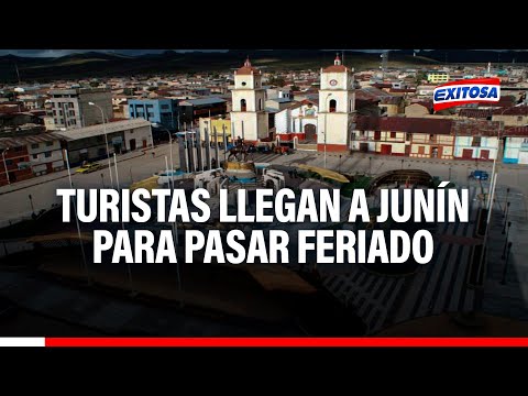 Semana Santa en Junín: Cientos de turistas llegan para pasar feriado