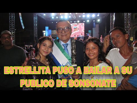 ESTRELLITA EN SONSONATE CAUTIVA A SU PUBLICO