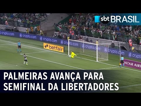 Palmeiras se classifica para semifinal da Libertadores | SBT Brasil (11/08/22)