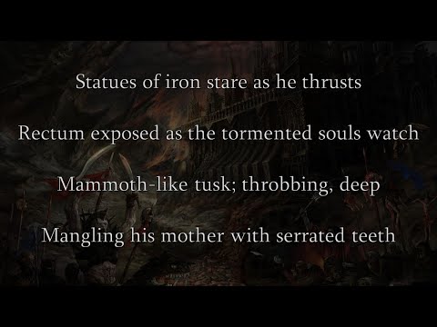 Infant Annihilator - Ov Sacrament and Sincest (Lyric Video)