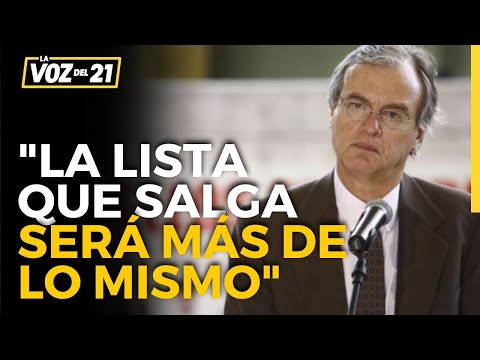 Carlos Basombrío ELECCIÓN MESA DIRECTIVA: La lista que salga será más de lo mismo La voz del 21