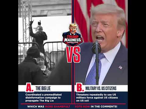 DAY 02   TRUMP MADNESS Which was more shameful