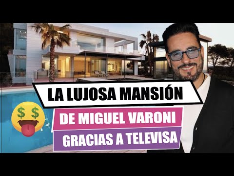 La LUJOSA mansión de MIGUEL VARONI que tiene graciasTELEMUNDO