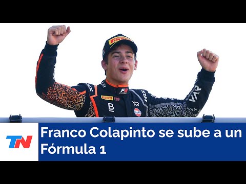 Franco Colapinto I Después de 22 años un argentino vuelve a subirse a un Fórmula 1