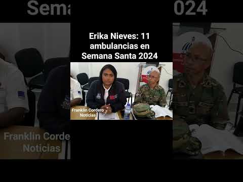Erika Nieves: El 9-1-1 dispondrá de once ambulancias para el asueto de la Semana Santa 2024