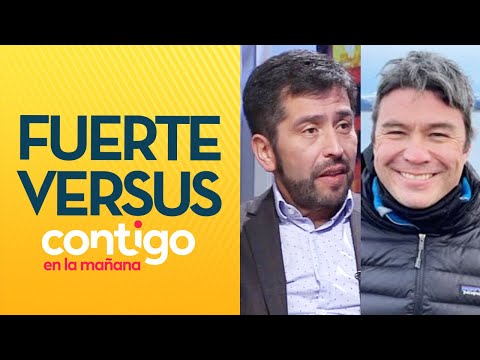 ¡BIEN RASCA!: El acalorado cruce entre ex ministro de Bachelet y Erik López - Contigo en La Mañana