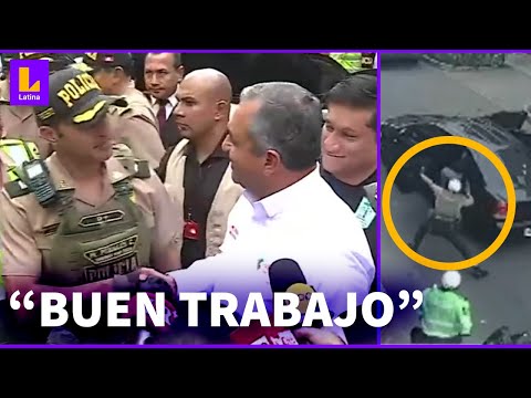 Secuestro frustrado en Los Olivos: Ministro del Interior felicita a policías que rescataron a mujer