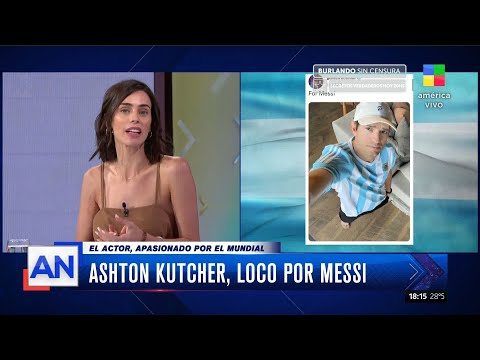 Ashton Kutcher, apasionado por el Mundial: La final fue bíblica