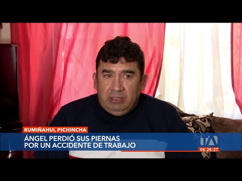 Ángel Paredes busca volver a trabajar tras sufrir un accidente laboral