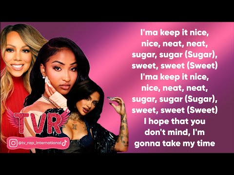 Mariah Carey x Shenseea x Kehlani - Sugar Sweet (Lyrics Video)