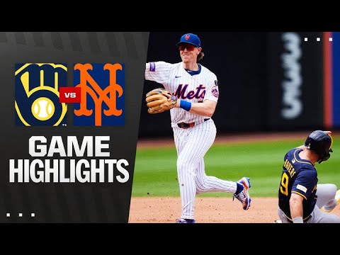 Brewers vs. Mets Game 1 Highlights (7/2/25) | MLB Highlights