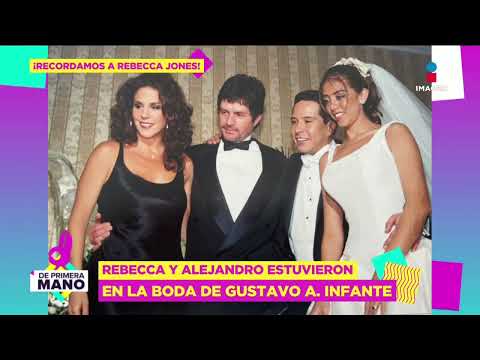 ¡Rebecca Jones y Alejandro Camacho en la boda de Gustavo Adolfo! | De Primera Mano