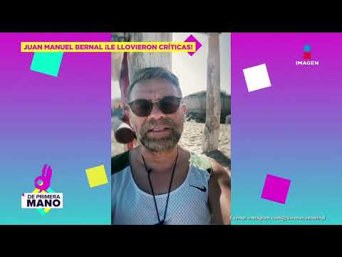 Juan Manuel Bernal cantando 'Flowers' de Miley Cirus | De Primera Mano