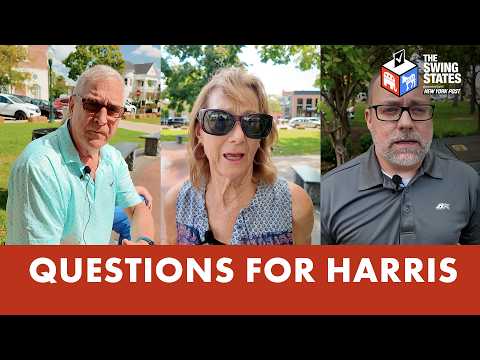 'Tell us what your plan is' – Michigan voters demand answers from Harris