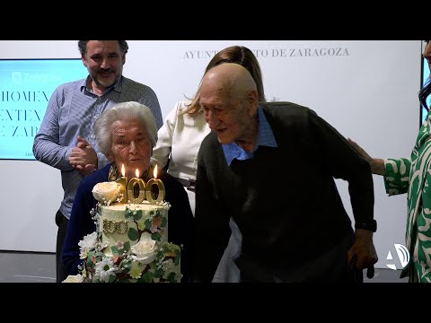 Tiempo en el pueblo, en el mar y en familia: el secreto de los centenarios homenajeados en Zaragoza