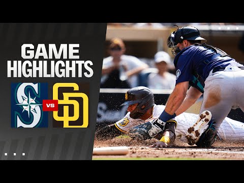 Mariners vs. Padres Game Highlights (7/10/24) | MLB Highlights