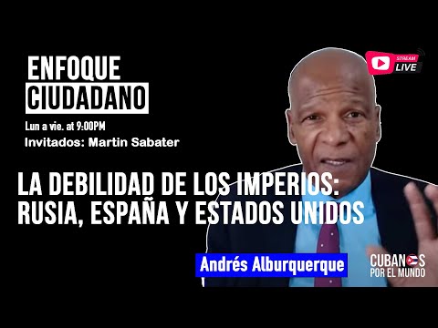 #EnfoqueCiudadano Andrés Alburquerque: Verticalidad anticomunista de Ferrer y huelga de Fariñas