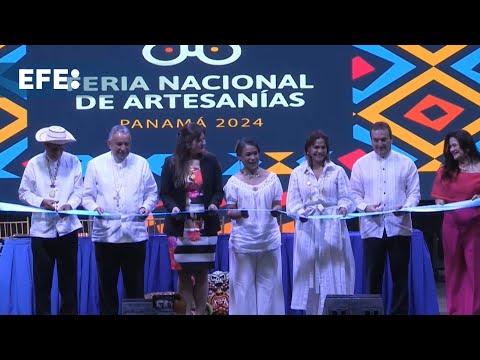 Más de 400 artesanos de Panamá exhiben sus productos en Feria Nacional de Artesanía