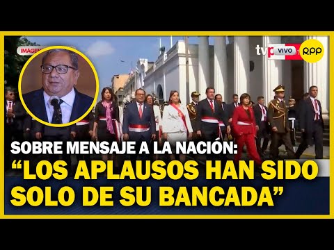 Carlos Anderson da su opinión sobre el mensaje de la presidenta Boluarte