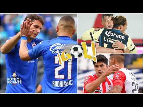 GOLEADORES Jonathan Rodríguez y Santiago Giménez ¿MEJOR DUPLA en Liga MX Cruz Azul | Futbol Picante