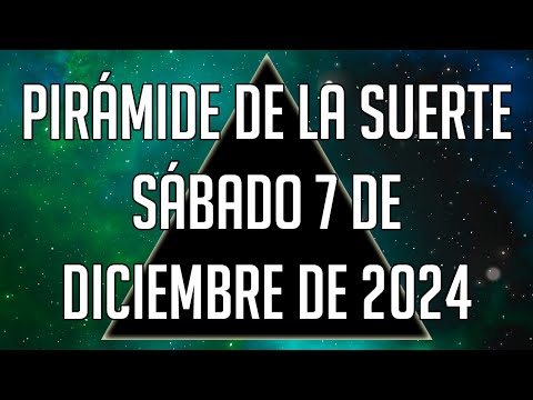 Pirámide de la Suerte para el Sábado 7 de Diciembre de 2024 - Lotería de Panamá