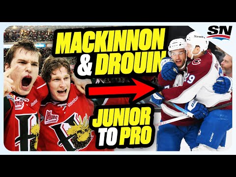 MacKinnon And Drouins Connection From Junior To The NHL