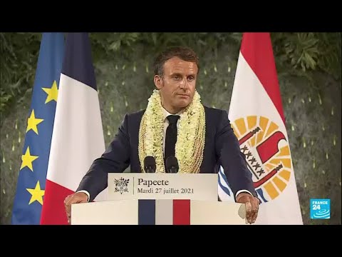 Macron reconnait la dette de la France à l'égard de la Polynésie sur les essais nucléaires