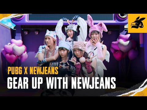 PUBG x NewJeans コラボレーションスキンアイテム┃PUBG