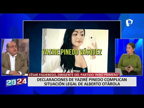 César Figueredo niega declaraciones de Yaziré Pinedo: Tomaré acciones legales
