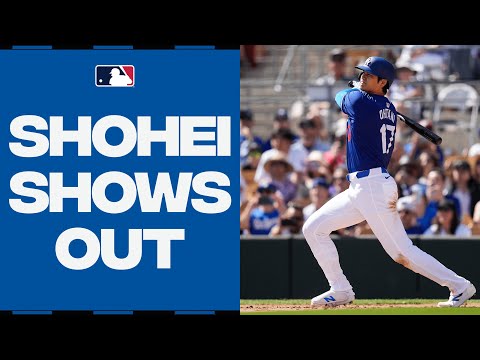 Shohei Ohtani is CRUSHING it this spring!