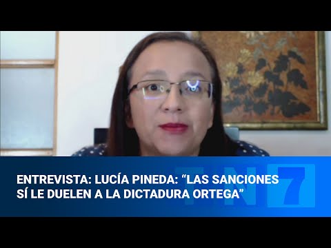 tn7-Entrevista: Lucía Pineda: “Las sanciones sí le duelen a la dictadura Ortega”-090223