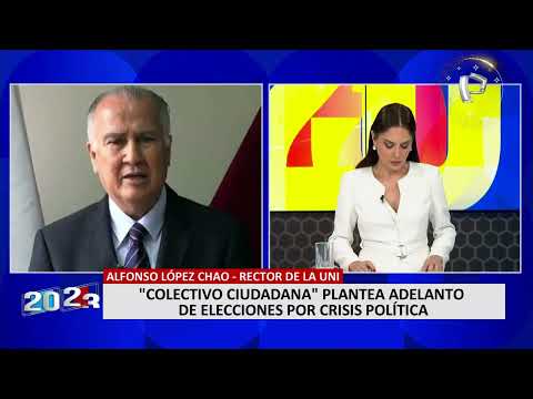 López Chao: Proponemos adelanto de elecciones porque es reclamado por la mayoría del pueblo peruano