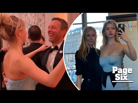 Watch Gwyneth Paltrow’s daughter Apple sweetly dance with dad Chris Martin at debutante ball