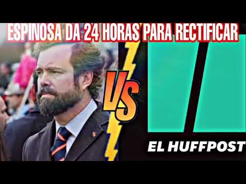 IVÁN ESPINOSA DA 24 HORAS PARA RECTIFICAR AL HUFFINGTON POST UN TITULAR FALSO