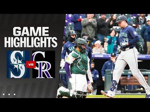 Mariners vs. Rockies Game Highlights (4/20/24) | MLB Highlights