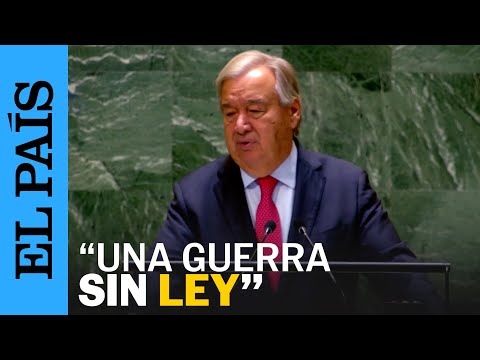 ONU | Guterres: Líbano no puede convertirse en una nueva Gaza | EL PAÍS