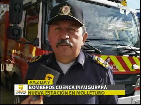 Bomberos Cuenca inaugurará nueva estación en Molleturo