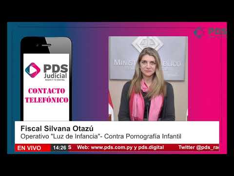 Entrevista- Fiscal Silvana Otazú Operativo Luz de Infancia- Contra Pornografía Infantil