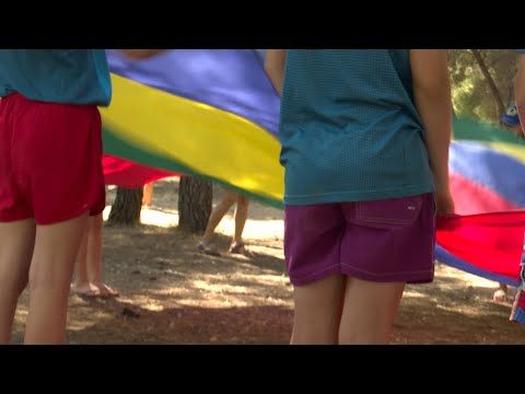 47 menores ucranianos disfrutan en paz de un campamento de verano
