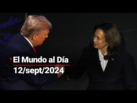 #ElMundoAlDía 12/sept/2024 | Kamala Harris vs. Donald Trump: Apuestan duro en su campaña