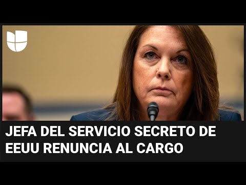 El mensaje de la jefa del Servicio Secreto donde explica su renuncia: Asumo toda la responsabilidad