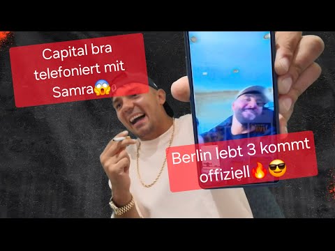 Capital bra talks live with Samra😱 Comeback after 5 years💯❗️ Berlin lives 3 is coming😎